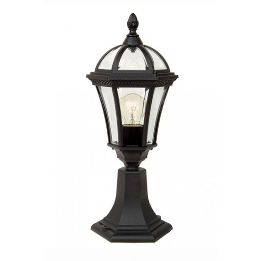 Traditional Curved Six-Sided Pillar Light