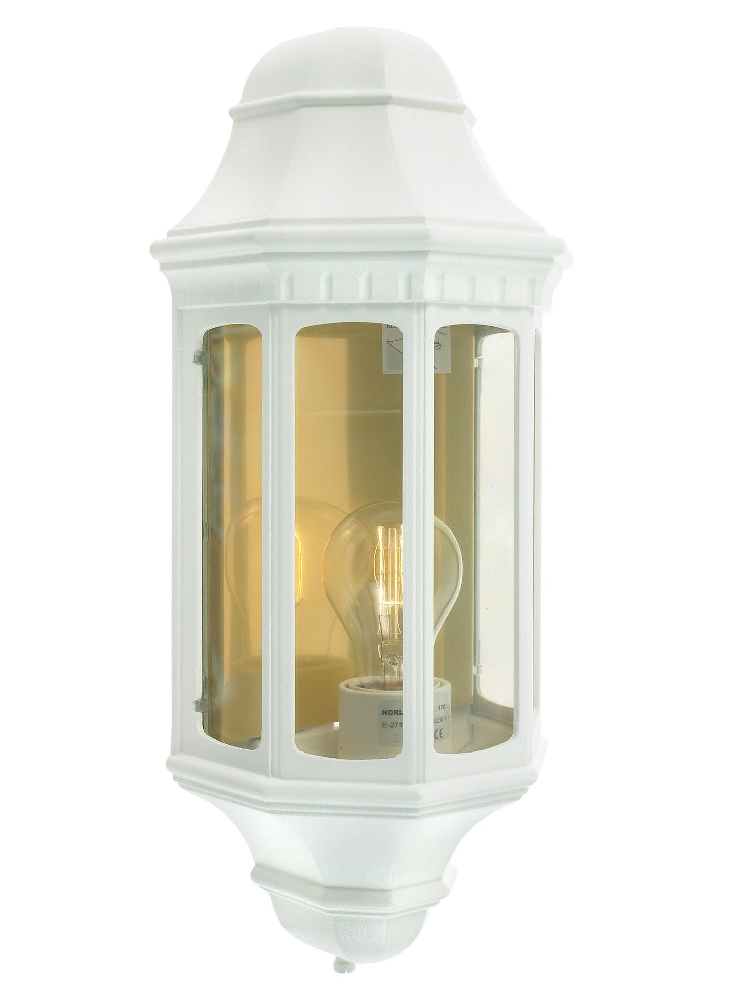 Traditional Flush Half Wall Lantern