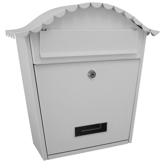 Traditional Wall Mounted Lockable Post Box 