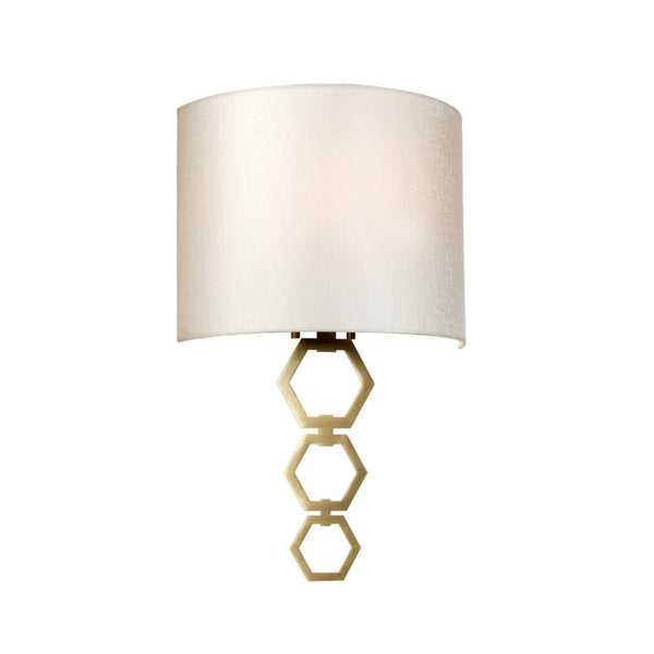 'Trevalyn' Modern Brass Wall Light
