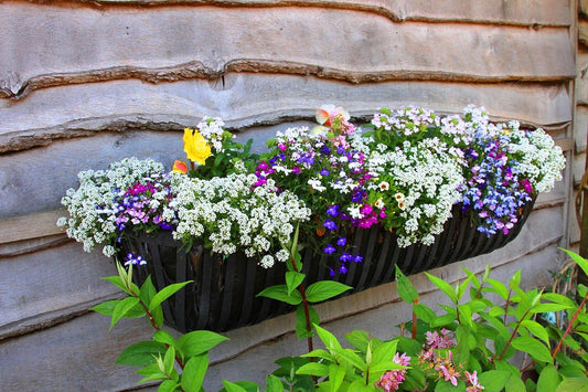 Rural Hay Trough Flower Planter