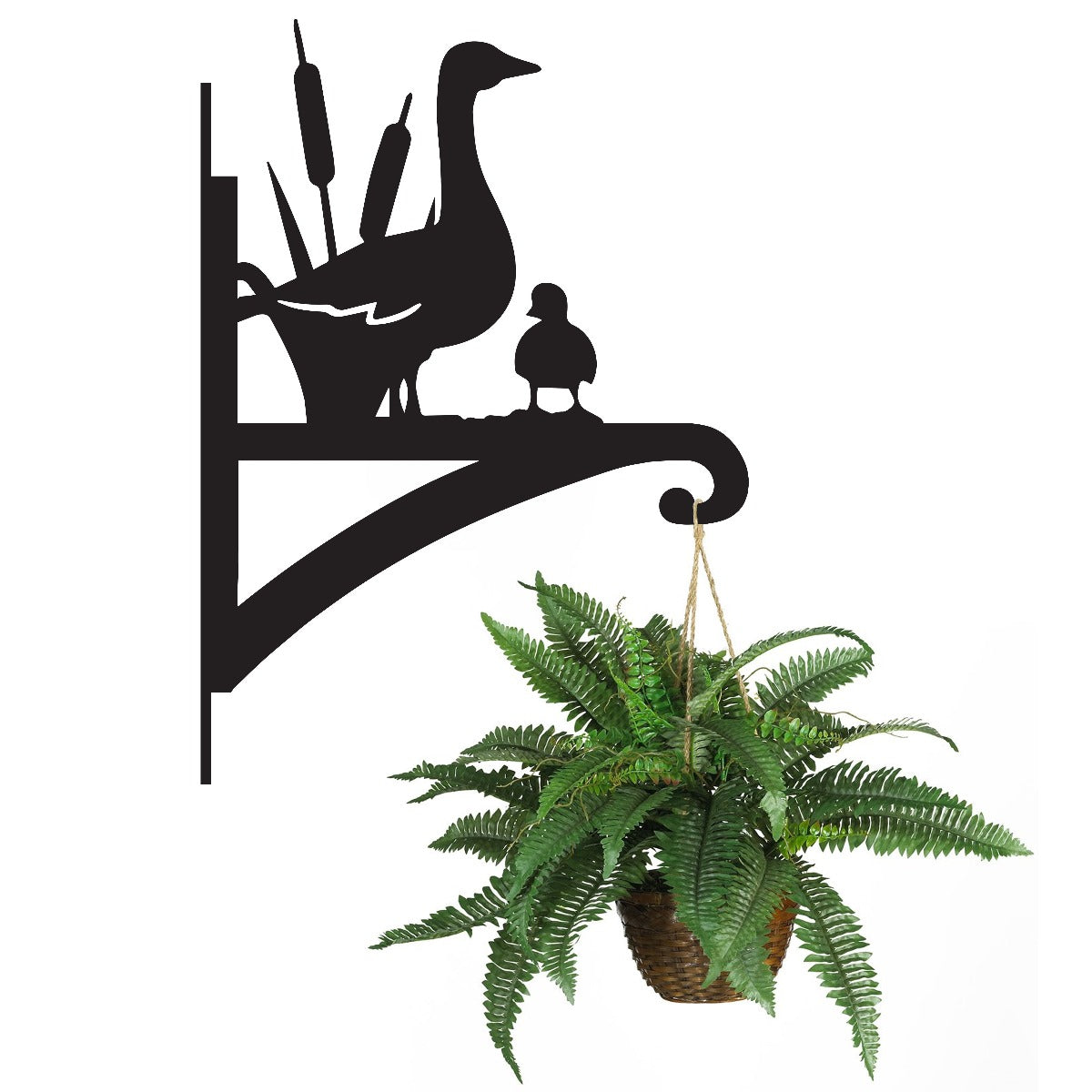 "Duck" Garden Hanging Basket Bracket