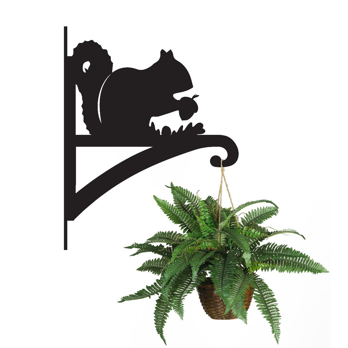 "Squirrel" Garden Hanging Basket Bracket