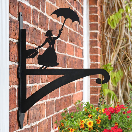 "Mary Poppins" Garden Hanging Basket Bracket