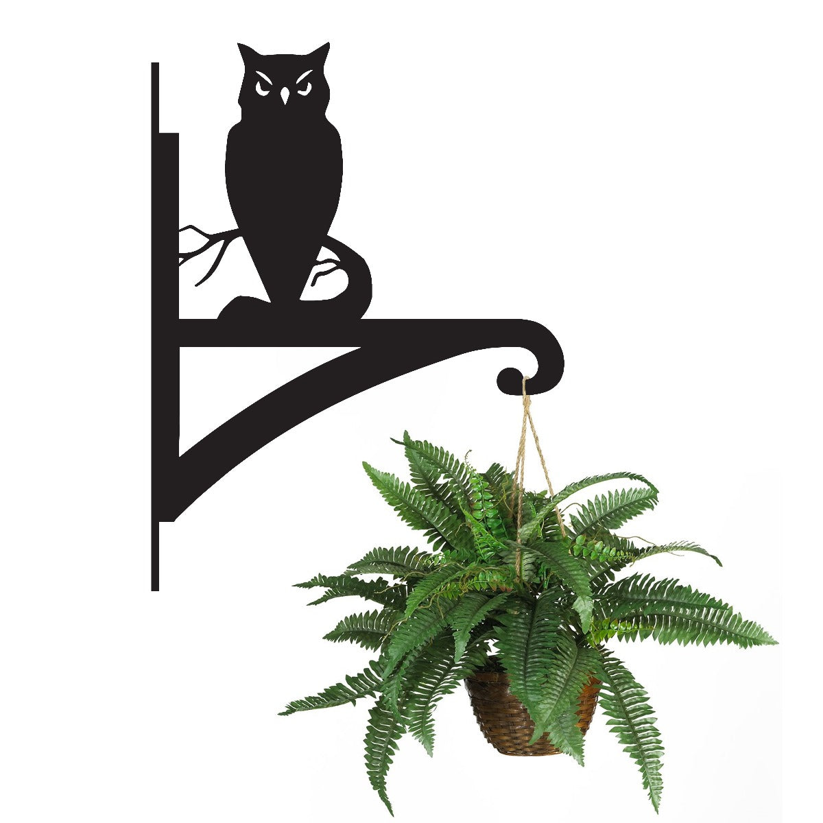 "Owl" Garden Hanging Basket Bracket