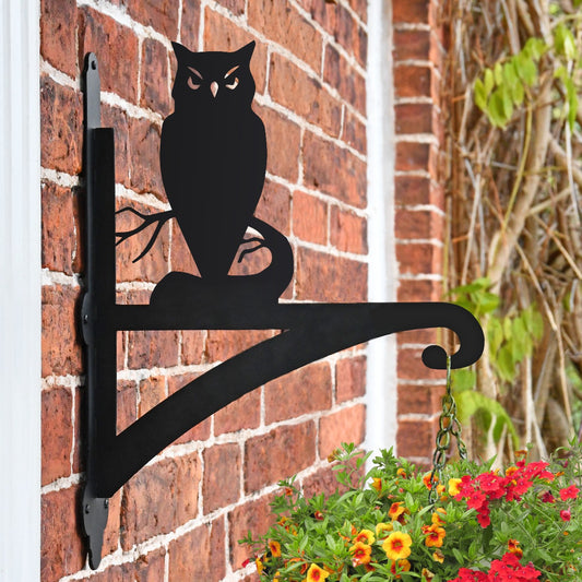 "Owl" Garden Hanging Basket Bracket