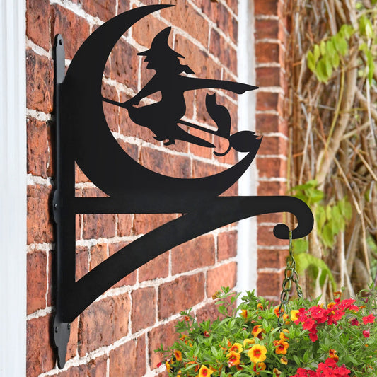 "Witch" Garden Hanging Basket Bracket