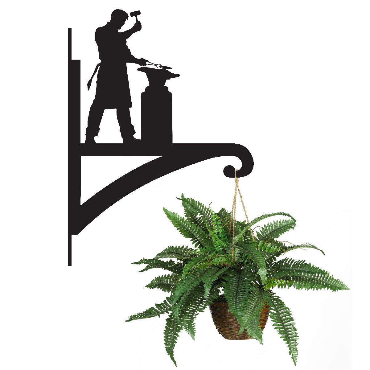 "Blacksmith" Garden Hanging Basket Bracket