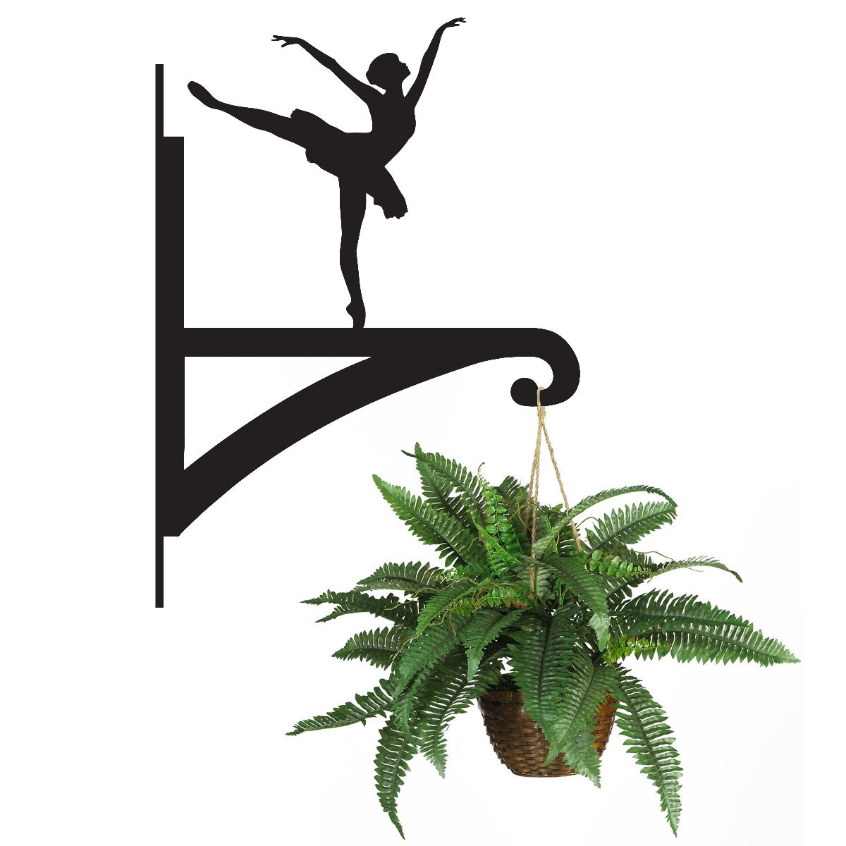 "Ballerina" Garden Hanging Basket Bracket