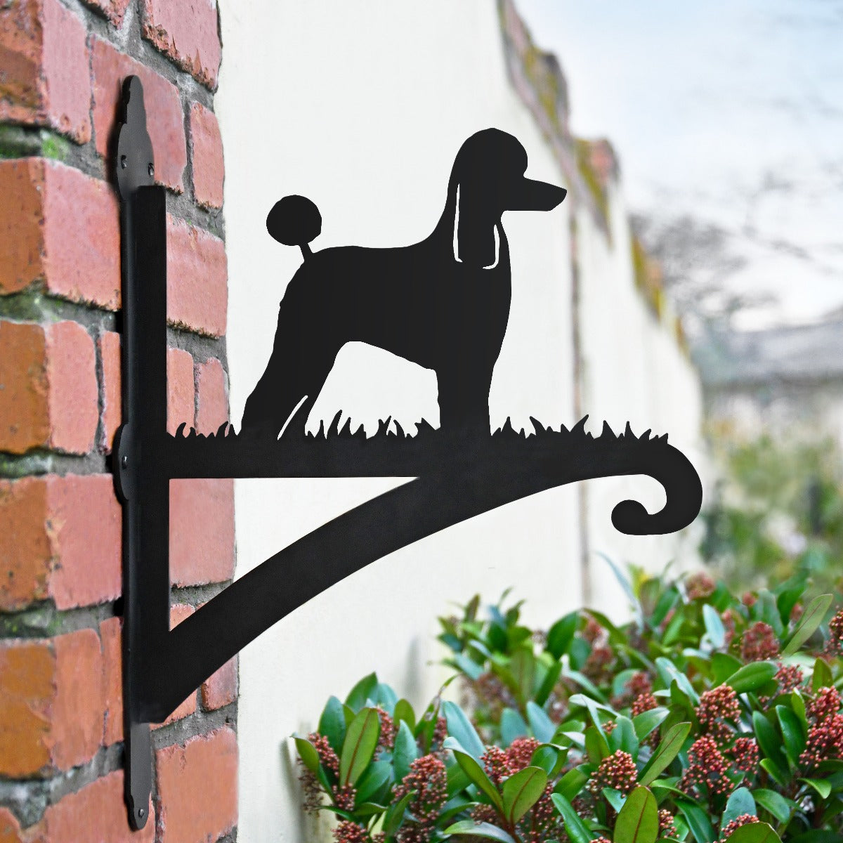 "Poodle" Garden Hanging Basket Bracket