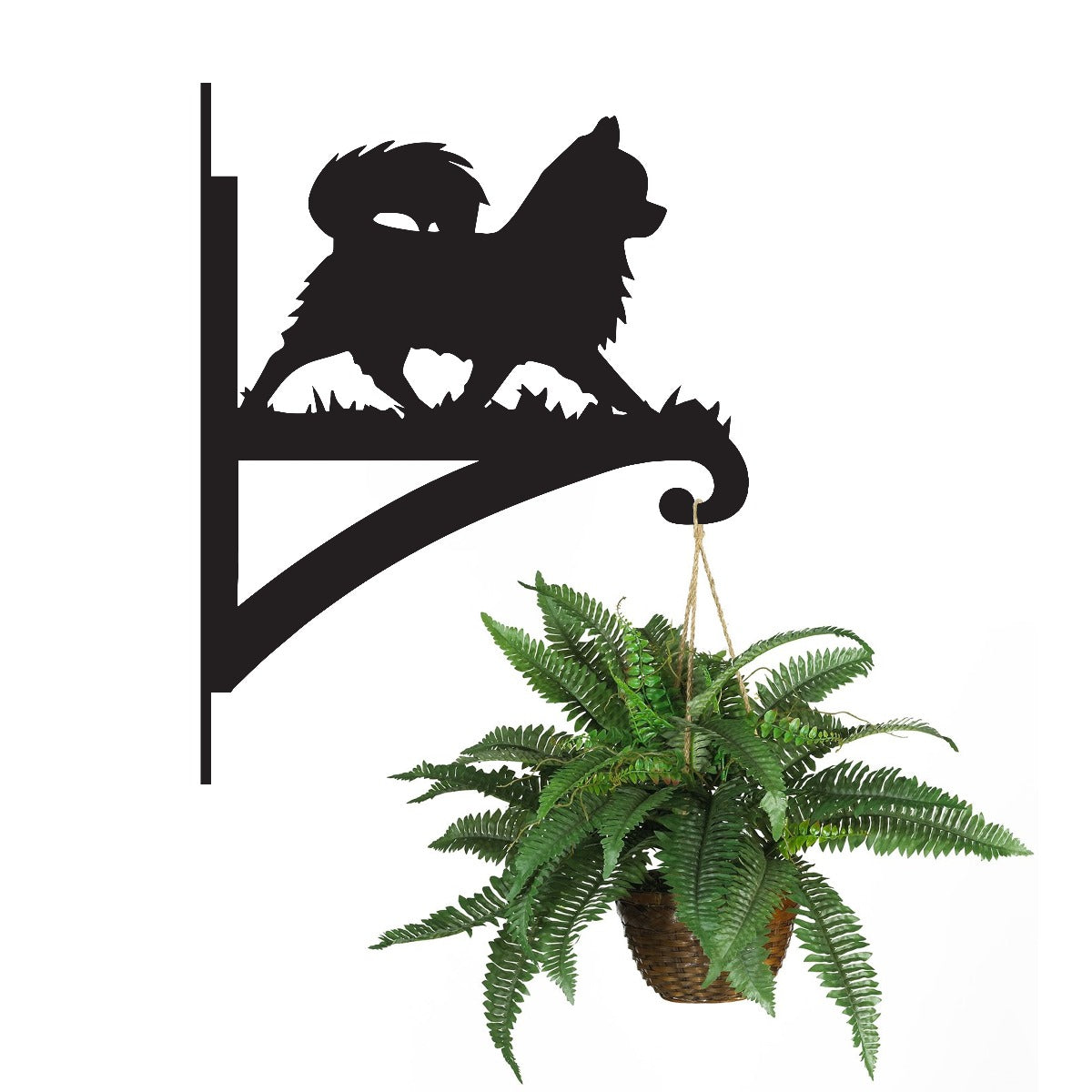 "Chihuahua" Dog Garden Hanging Basket Bracket