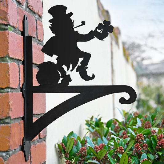 "Leprechaun" Garden Hanging Basket Bracket