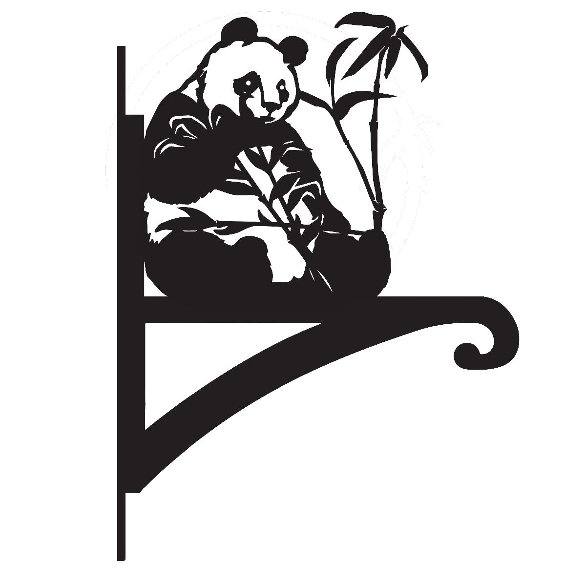 "Panda" Garden Hanging Basket Bracket