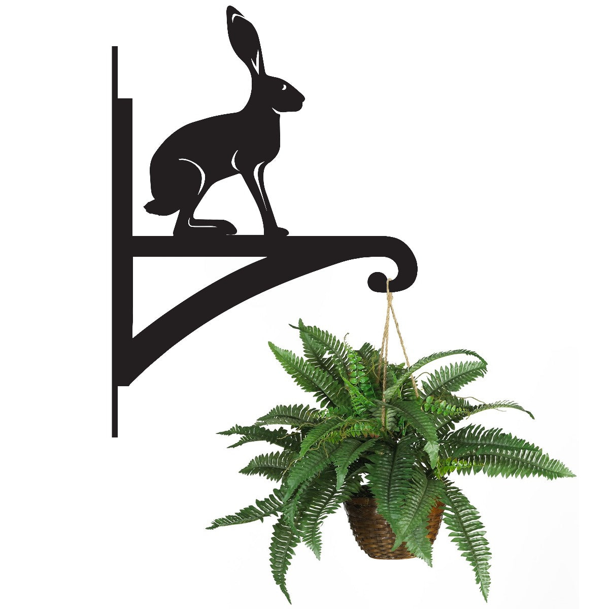 "Hare" Garden Hanging Basket Bracket