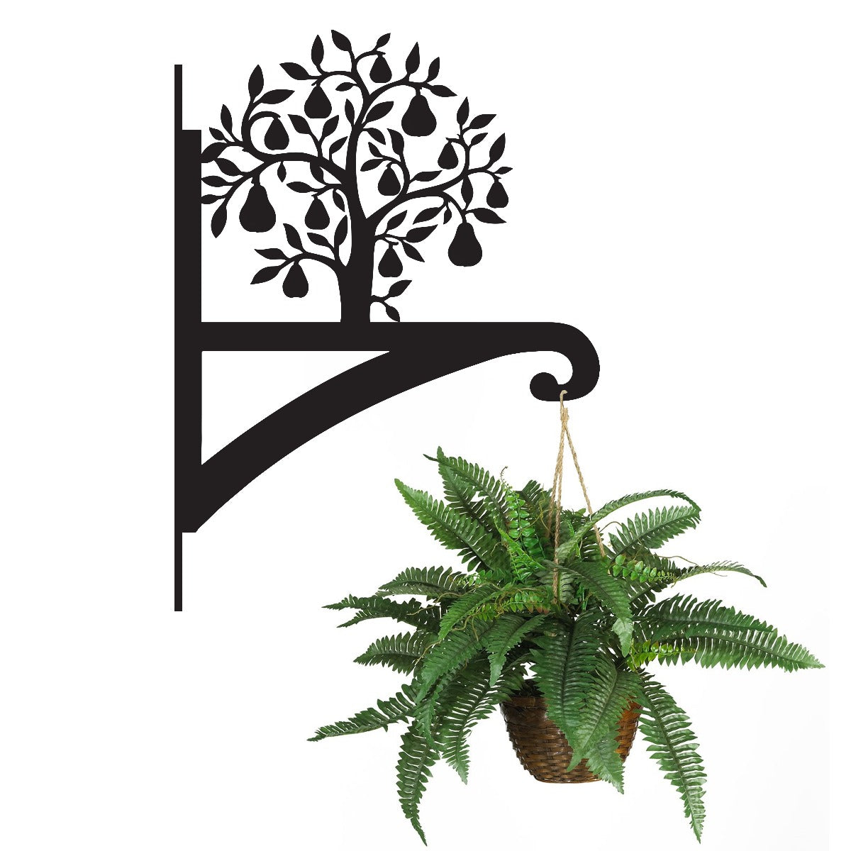 "Pear Tree" Garden Hanging Basket Bracket