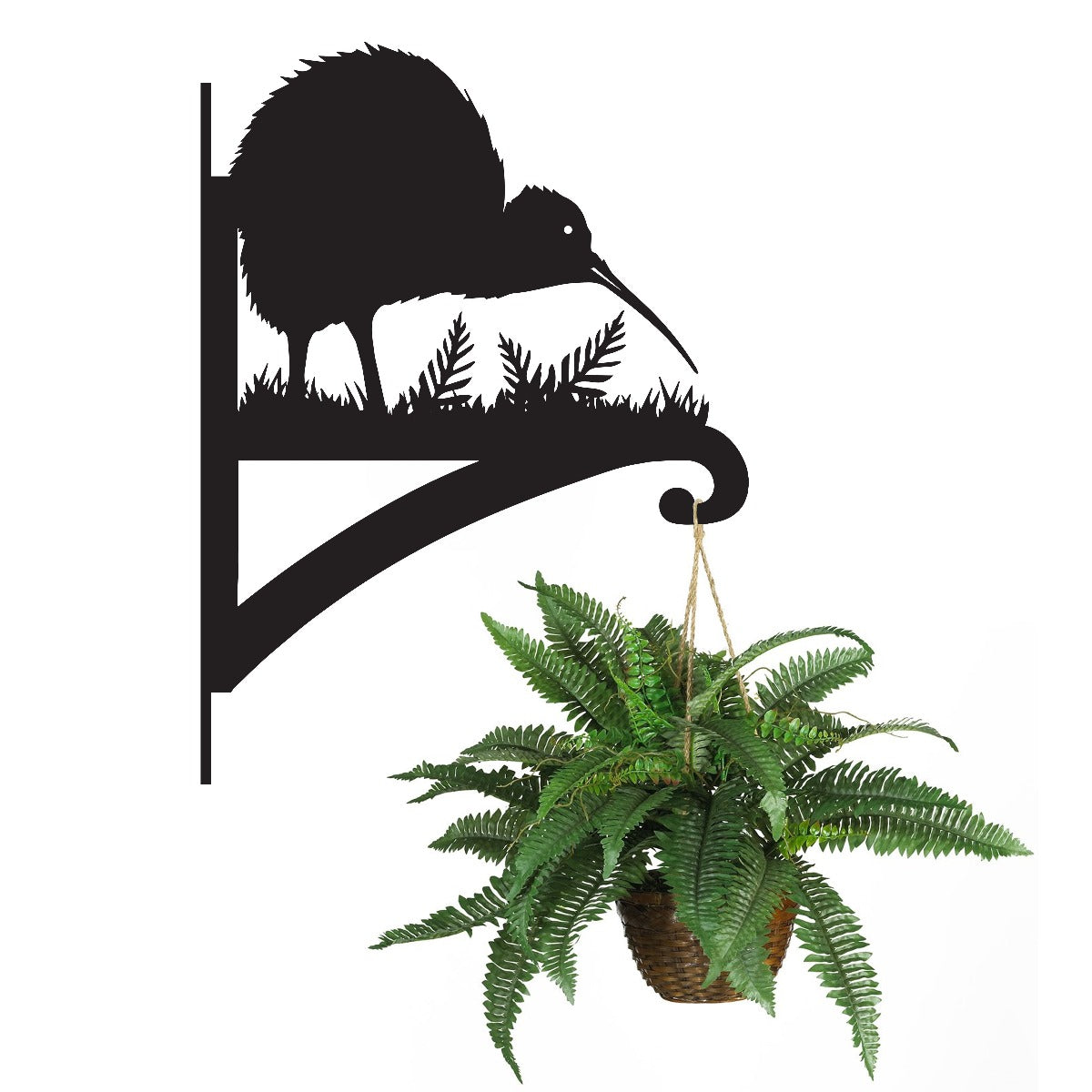 "Kiwi Bird" Garden Hanging Basket Bracket