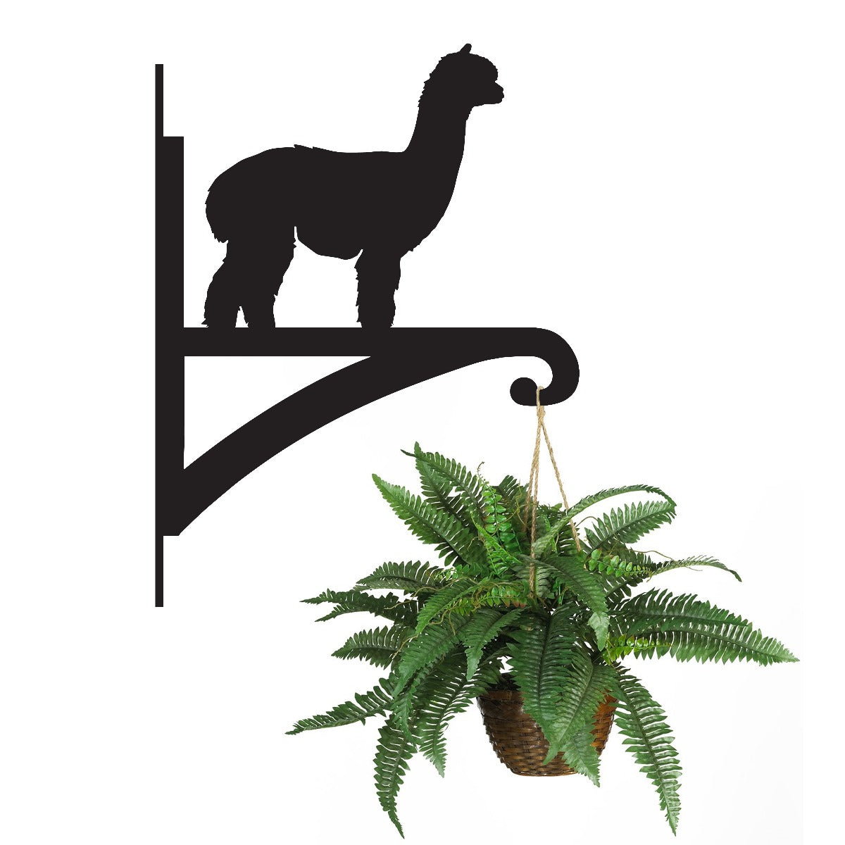"Alpaca" Garden Hanging Basket Bracket