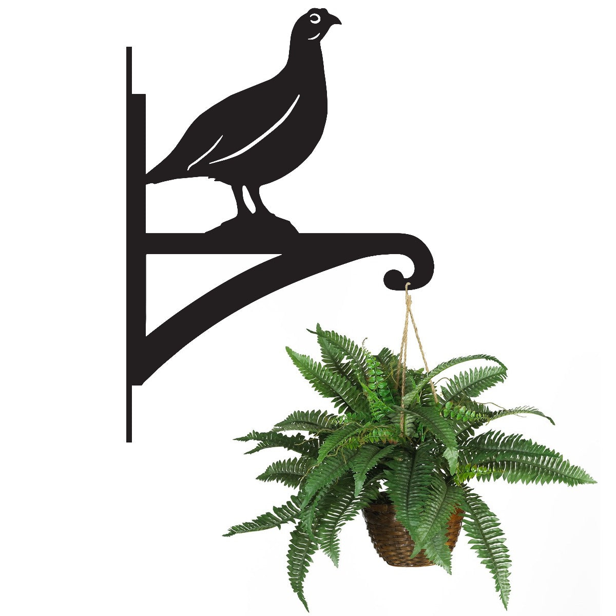 "Grouse" Garden Hanging Basket Bracket