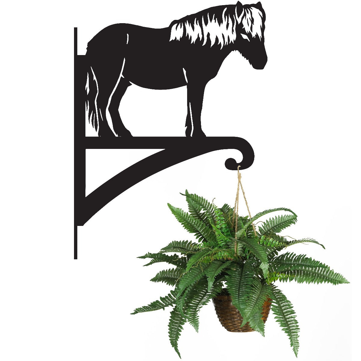 "Shetland Pony" Garden Hanging Basket Bracket