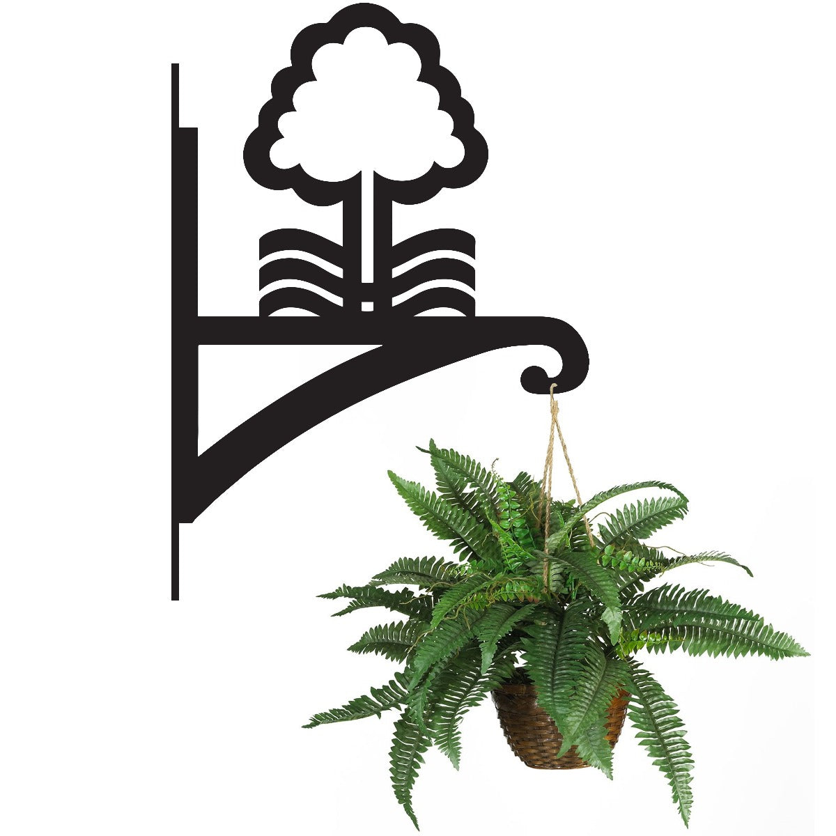 "Nottingham Tree" Garden Hanging Basket Bracket