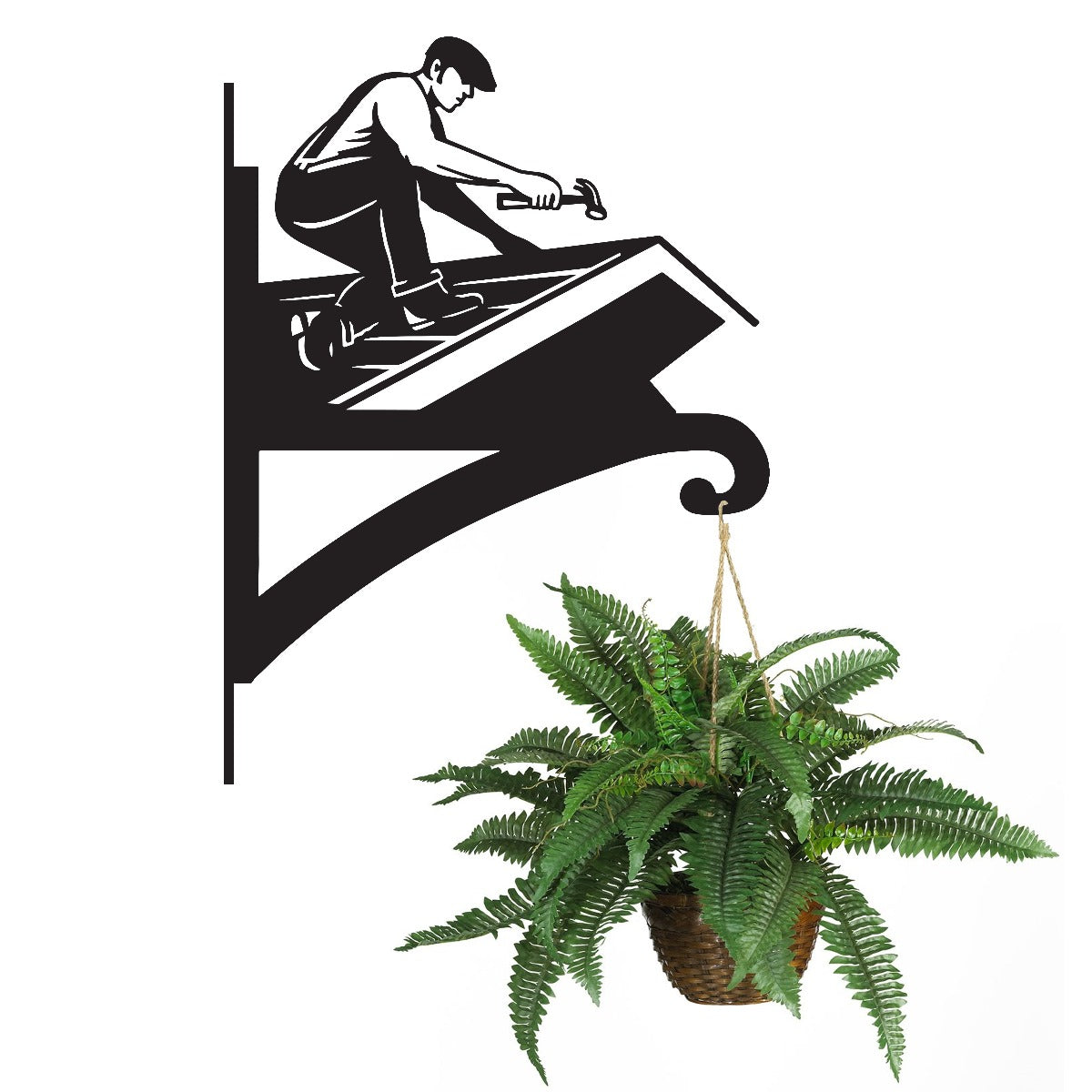 "Roofer" Garden Hanging Basket Bracket