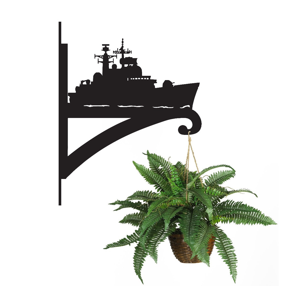 "HMS Edinburgh" Garden Hanging Basket Bracket