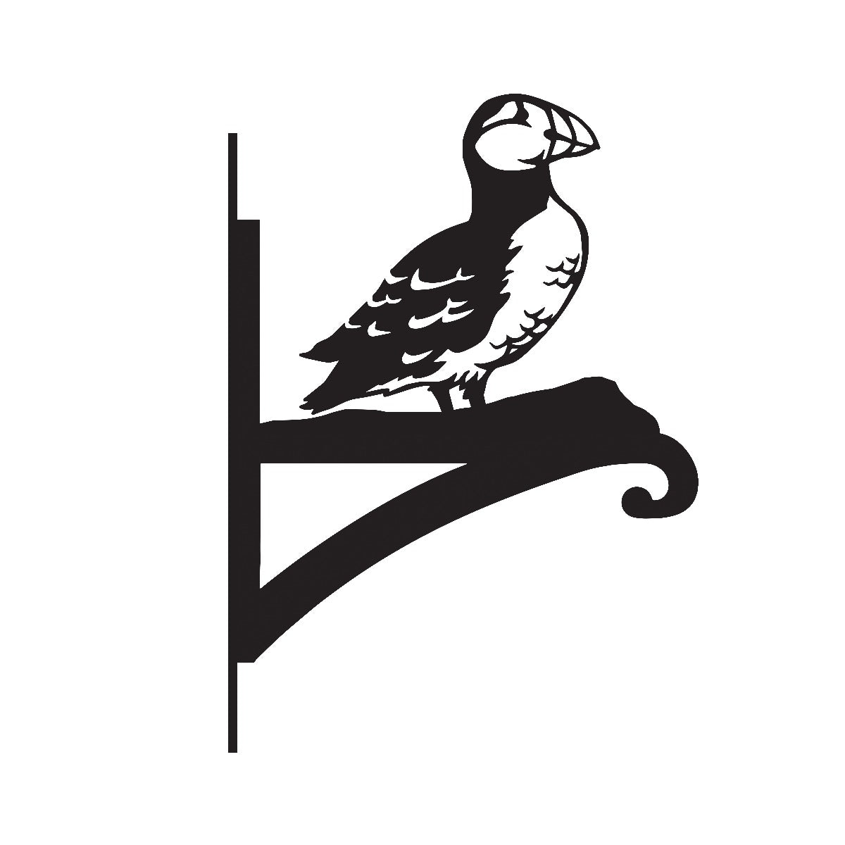 "Puffin" Garden Hanging Basket Bracket