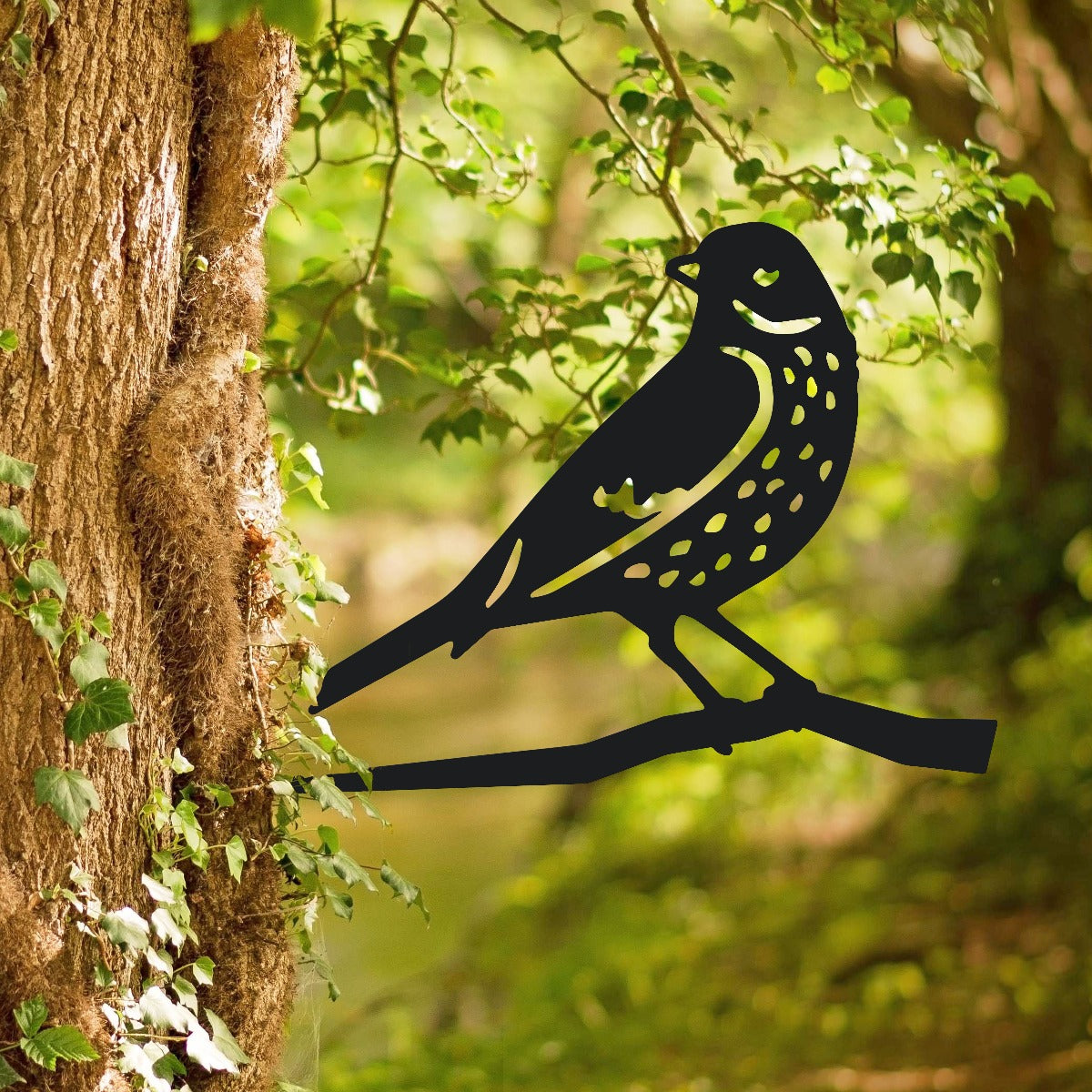 Thrush Garden Sheet Steel Tree Spike In Black