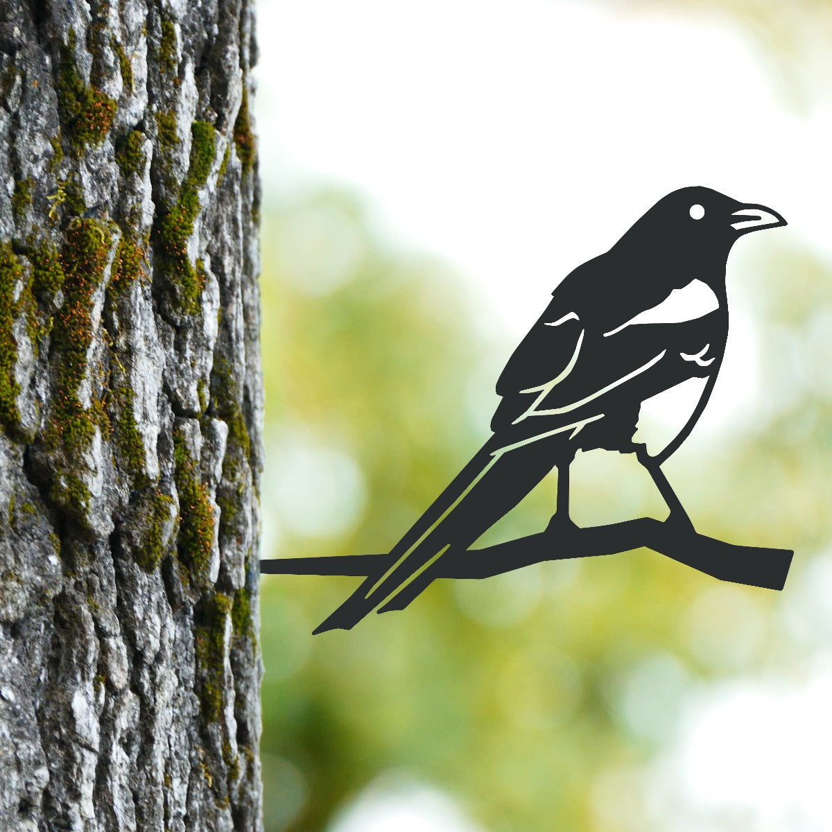 Magpie Garden Sheet Steel Tree Spike In Black
