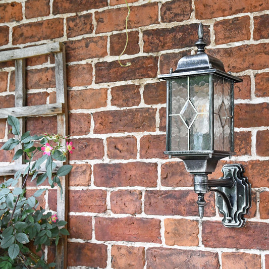 Classical Wall Lantern with Optional PIR Sensor