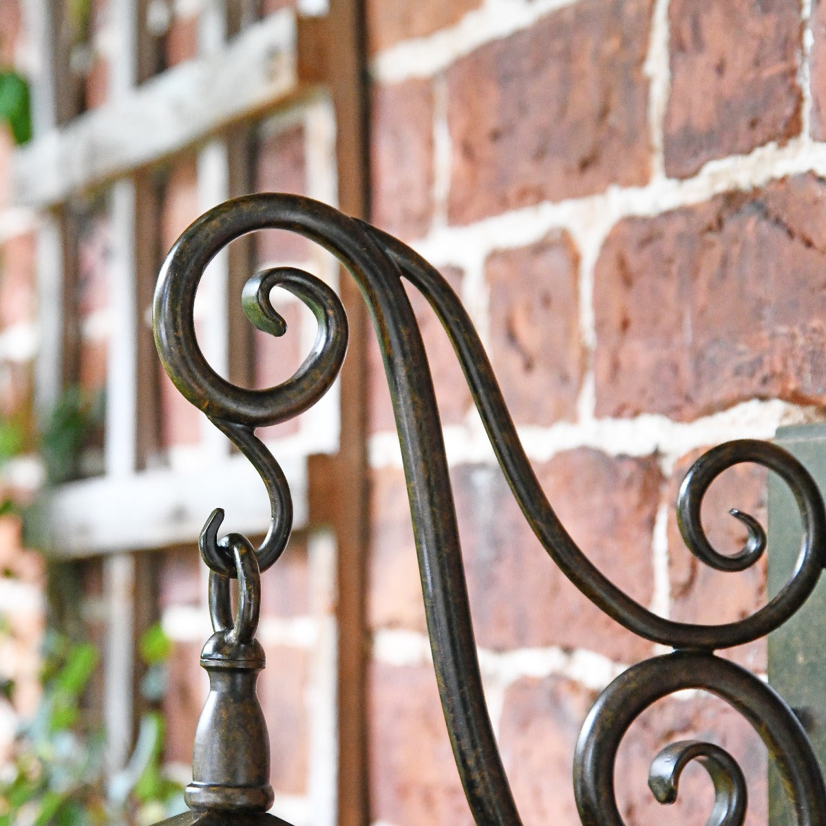 Antique Bronze Victorian Coach Lantern Wall Light 