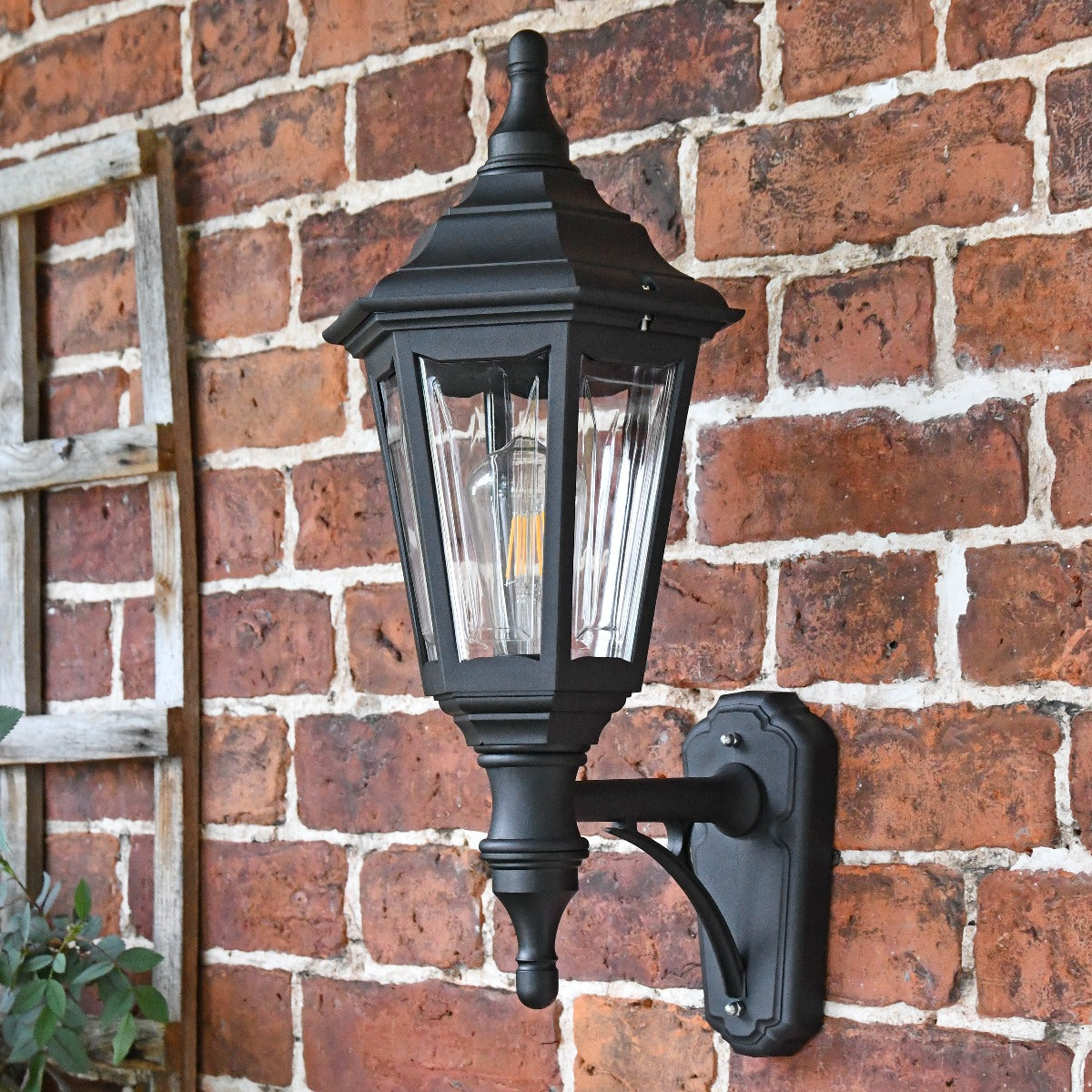 Black Period Reversible Outdoor Wall Lantern