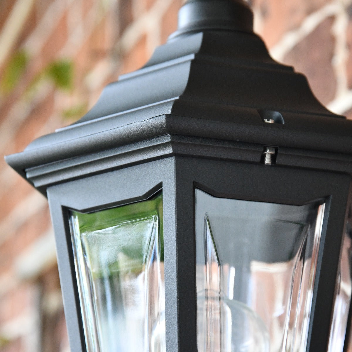 Black Outdoor Wall Lantern