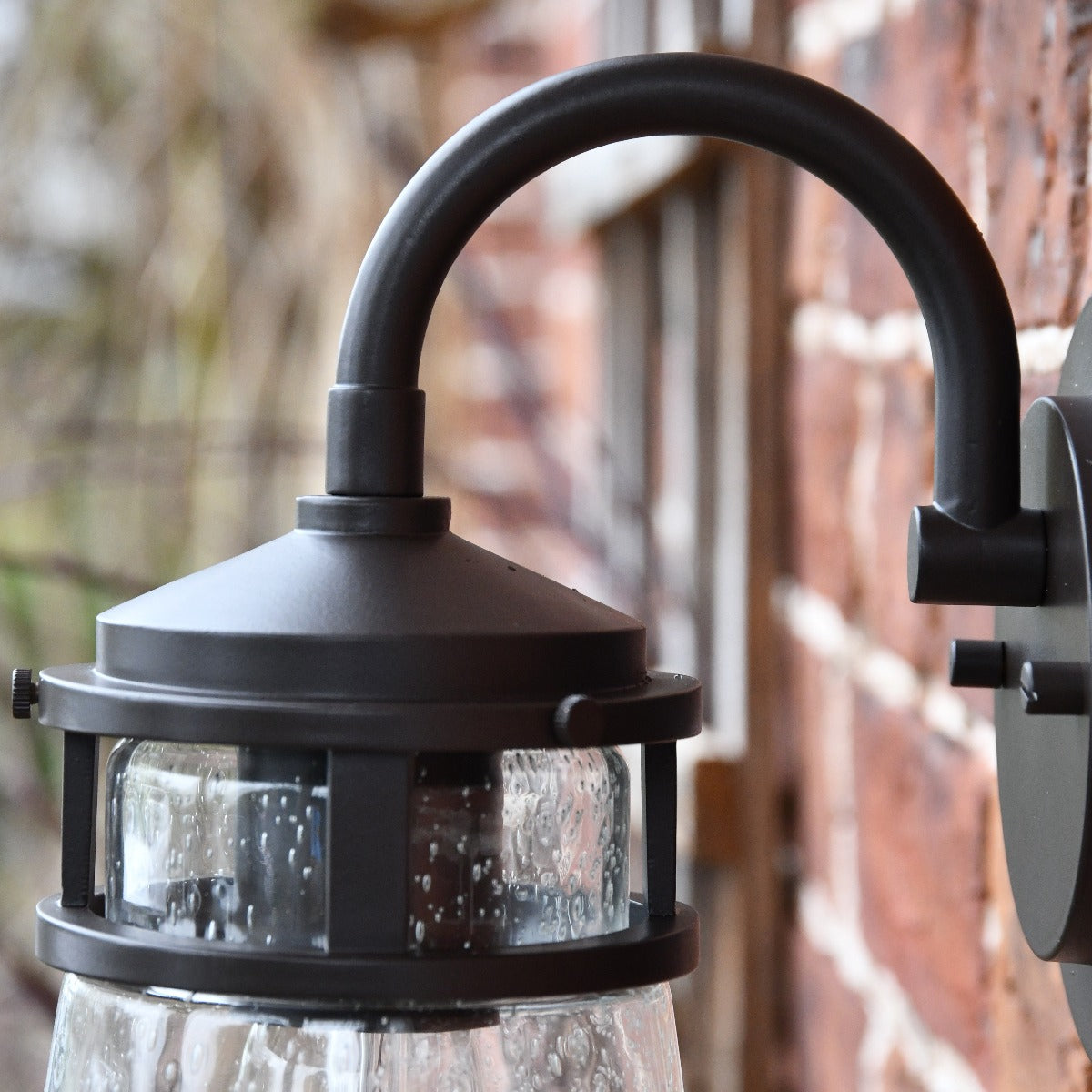 Swan Neck Bracket of Industrial Lantern