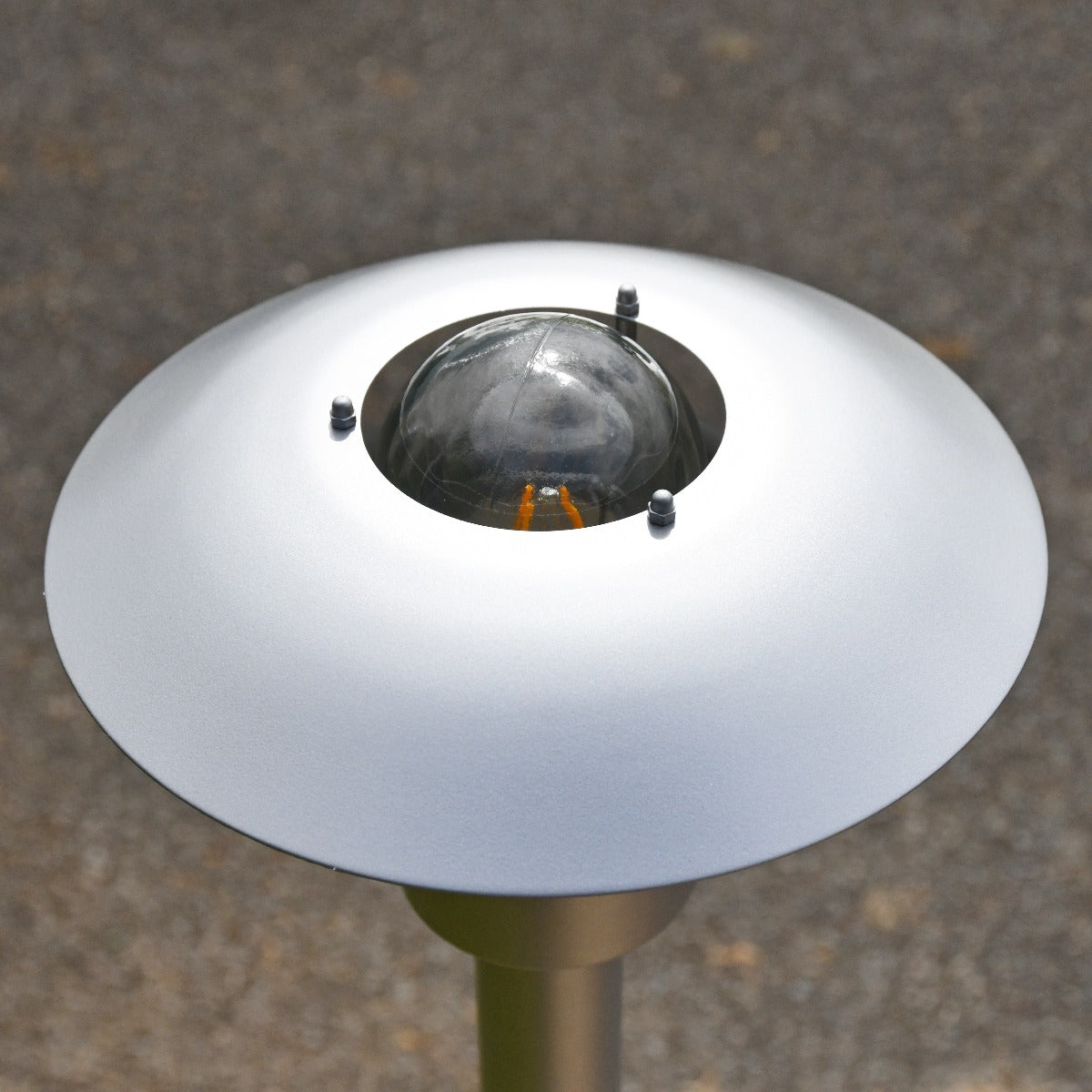 Modern Stainless Steel Low-Level Lamp Post