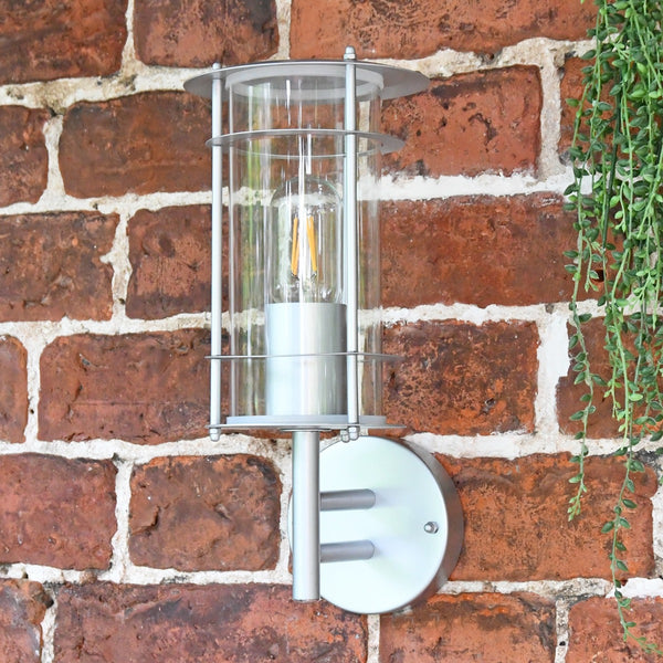 Modern Cylindrical Wall Lantern