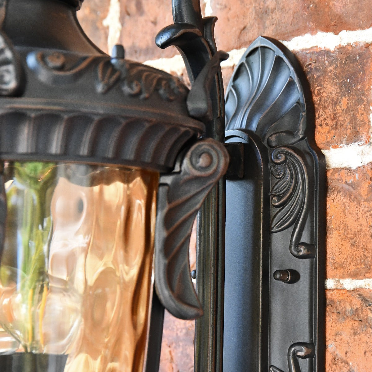 Baroque Style Bronze Scroll Wall Light