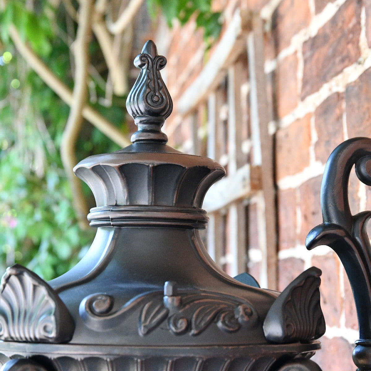 Baroque Style Bronze Scroll Wall Light