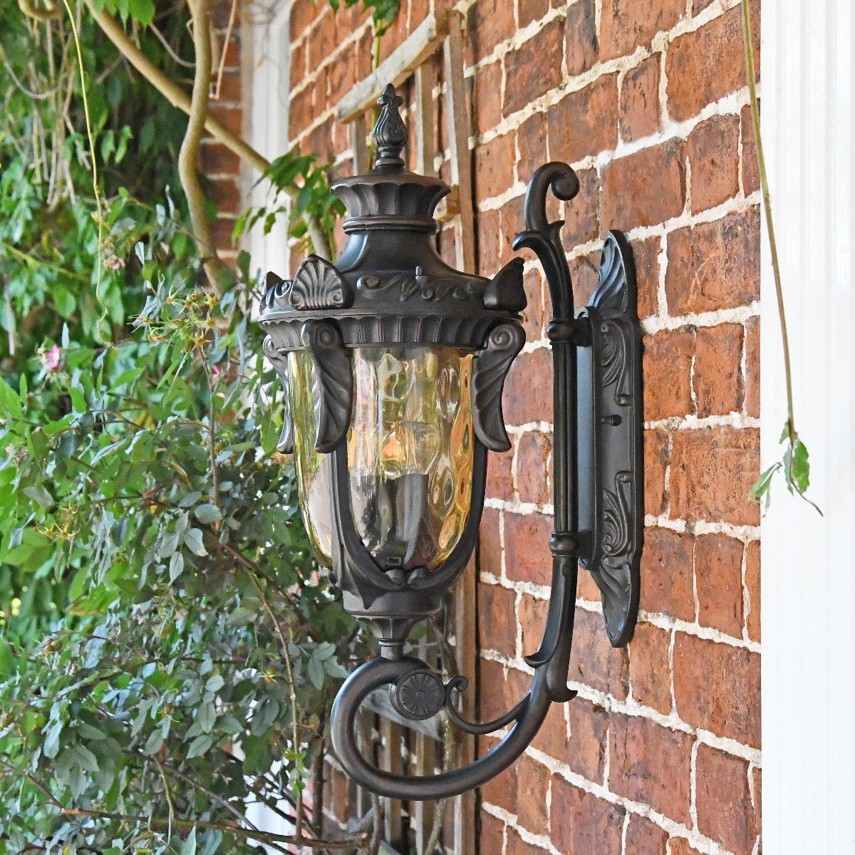 Baroque Style Bronze Scroll Wall Light