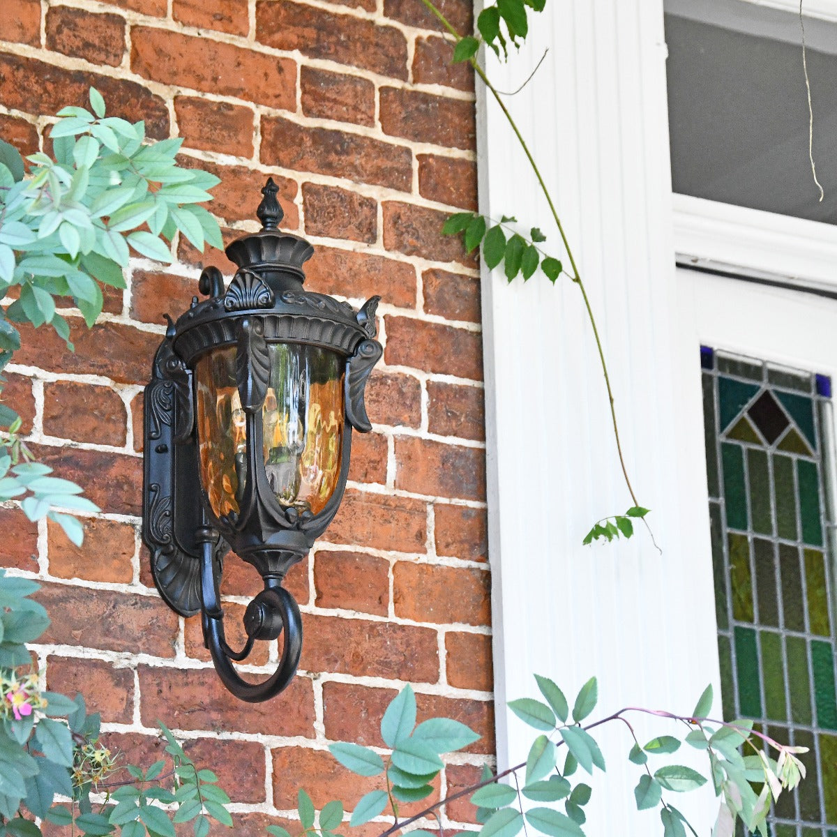 Baroque Style Bronze Scroll Wall Light