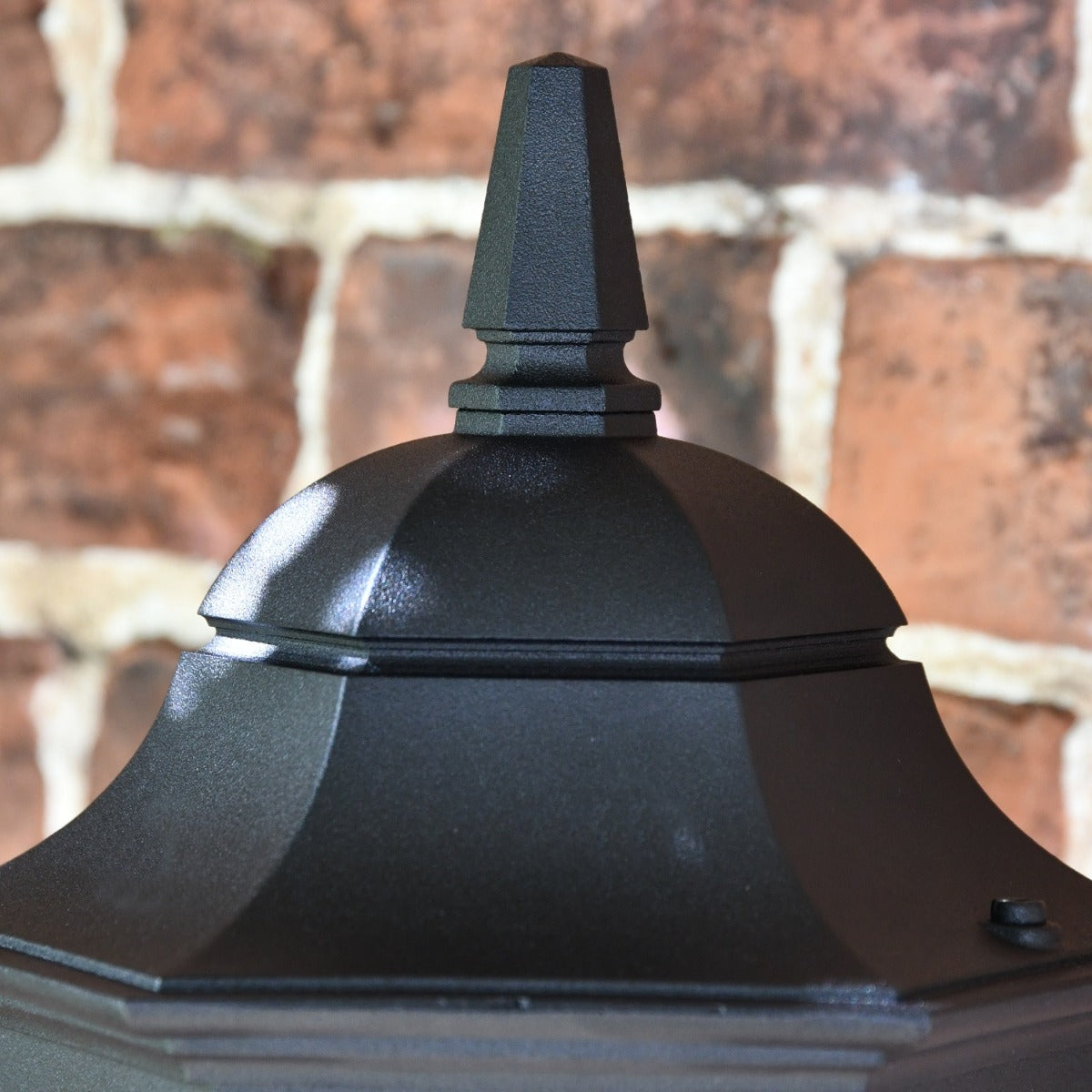 'The Hawnby' Bottom Fix Wall Lantern in Situ 