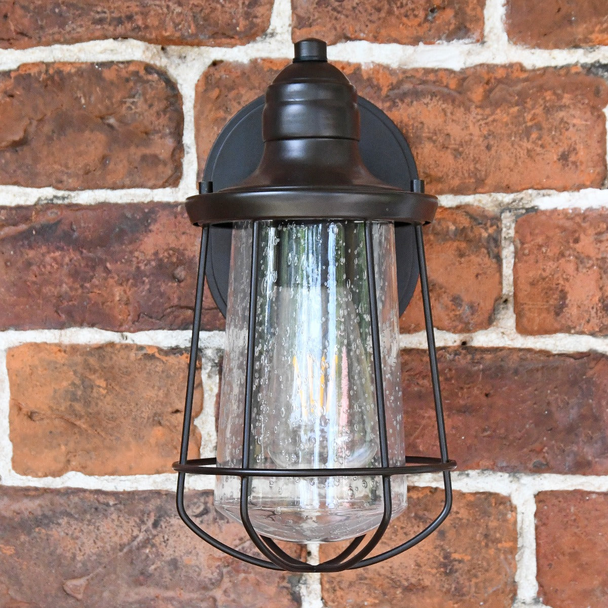 Vintage Bronze "Marine" Style Wall Lantern