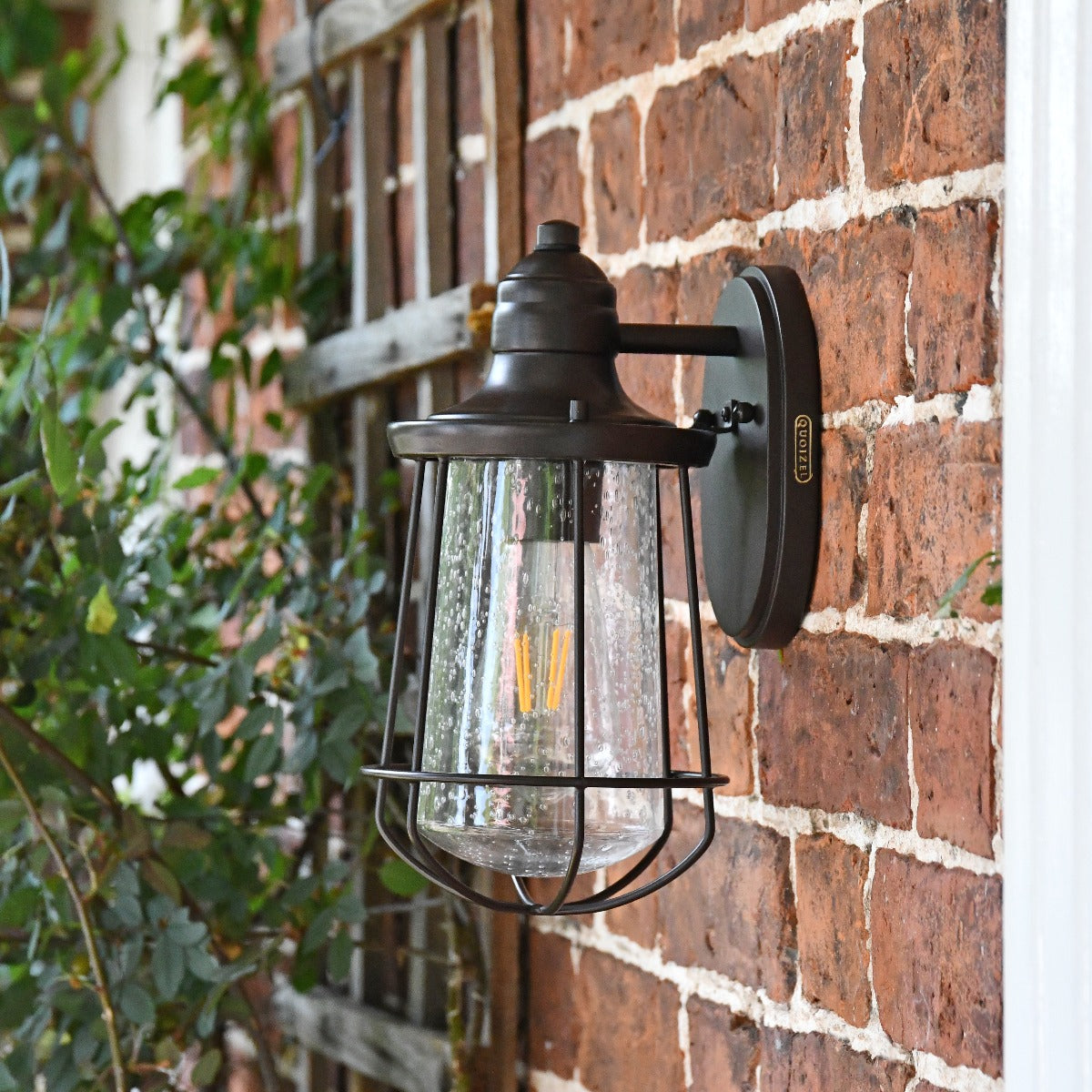Vintage Bronze "Marine" Style Wall Lantern