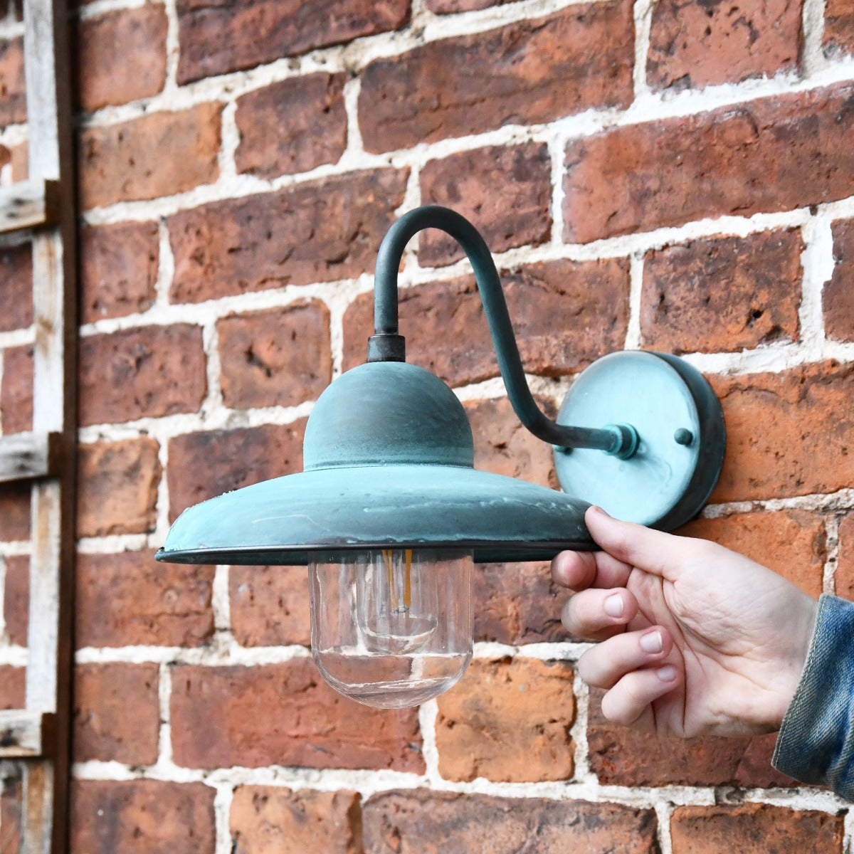 Retro Domed Coach House Wall Light