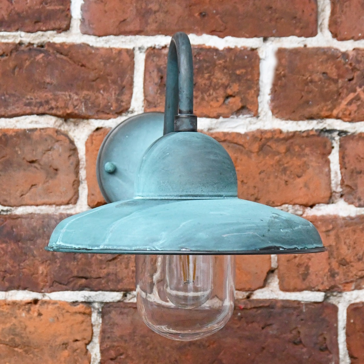 Retro Domed Coach House Wall Light