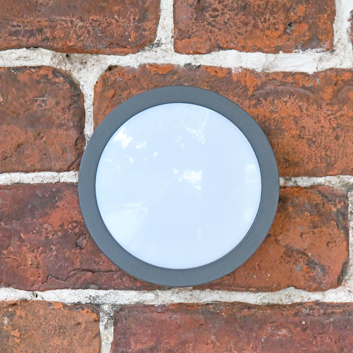 Modern Circular Garden Steps Wall Light