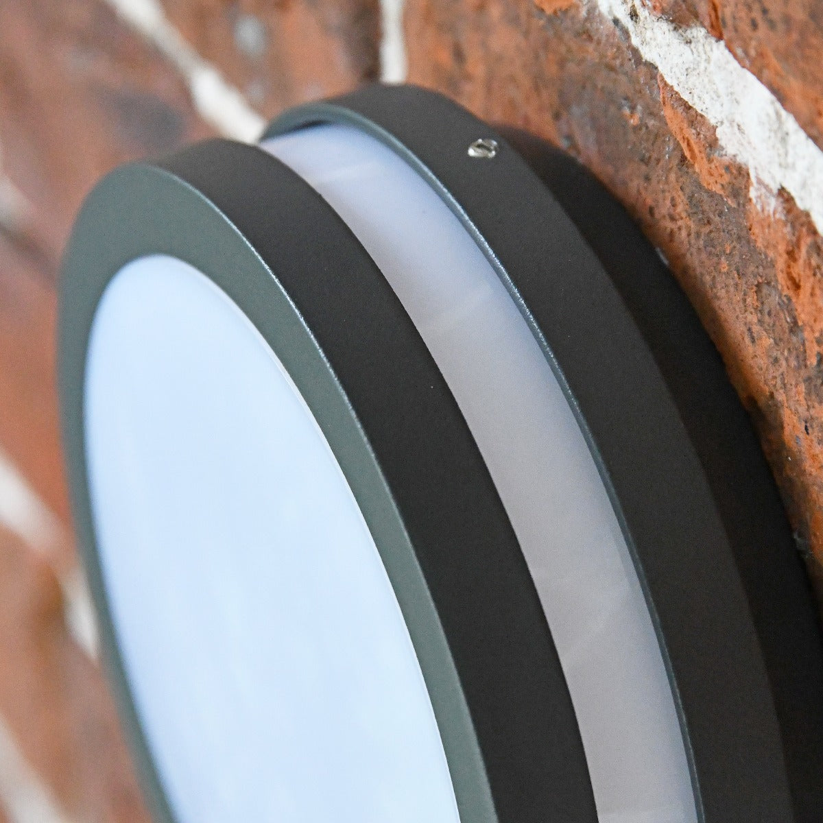 Modern Circular Garden Steps Wall Light