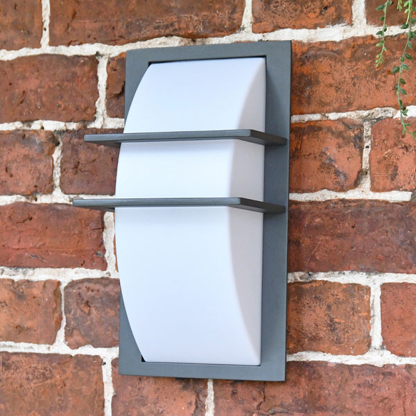 Modern Black Rectangular Wall Light