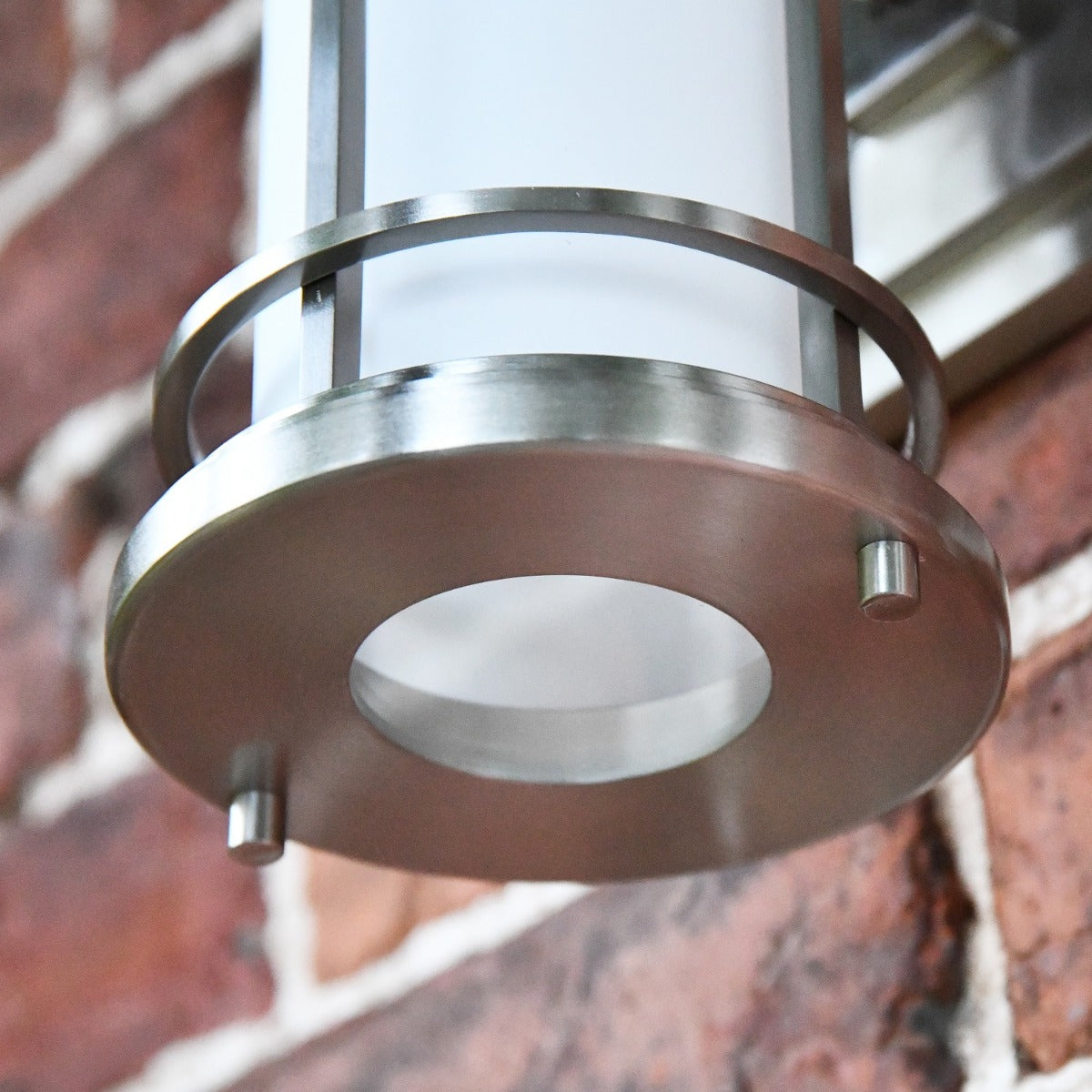 Close up of underside of lantern base 