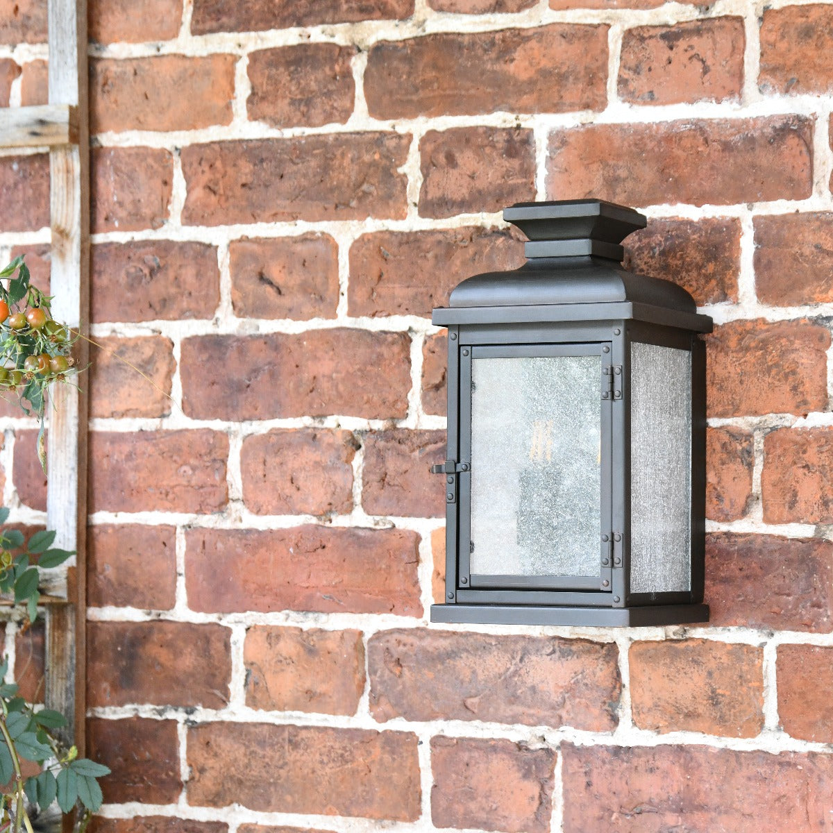 Standard "Terrington" Antique Copper Wall Lantern